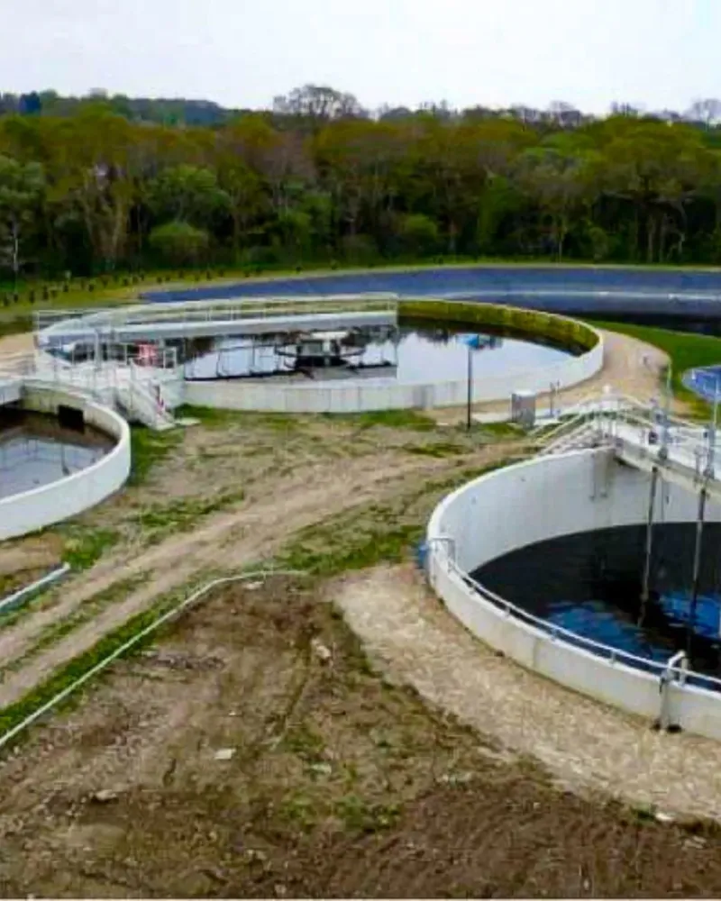 Station épuration à Hénon